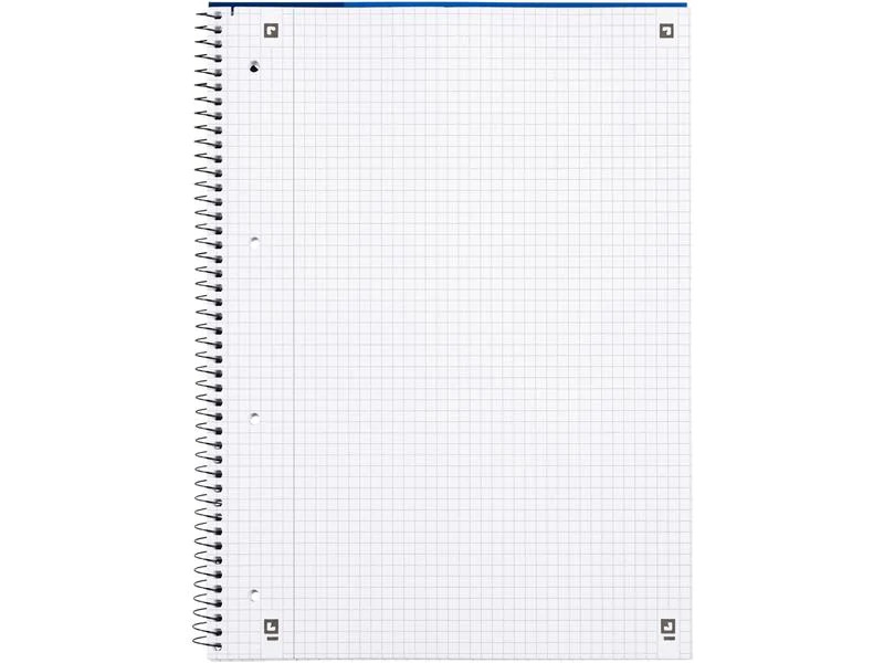 Oxford Schulheft Collegeblock A4+, kariert, Blau