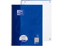 Oxford Schulheft Collegeblock A4+, kariert, Blau