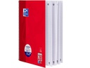 Oxford Schulheft Collegeblock A4+, kariert, Rot