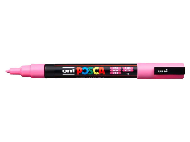 Uni Permanent-Marker POSCA 0.9-1.3 mm, Rosa