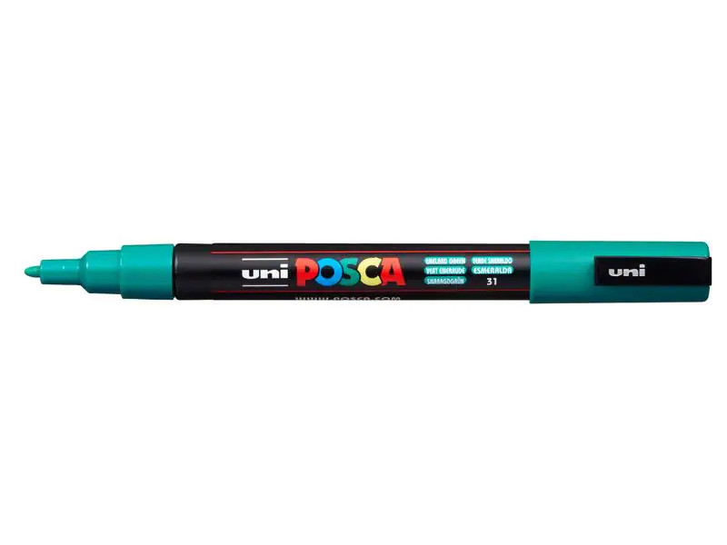 Uni Permanent-Marker POSCA 0.9-1.3 mm, Smaragdgrün