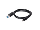 Club 3D USB 3.1-Kabel USB C - USB B 1 m, Gen2
