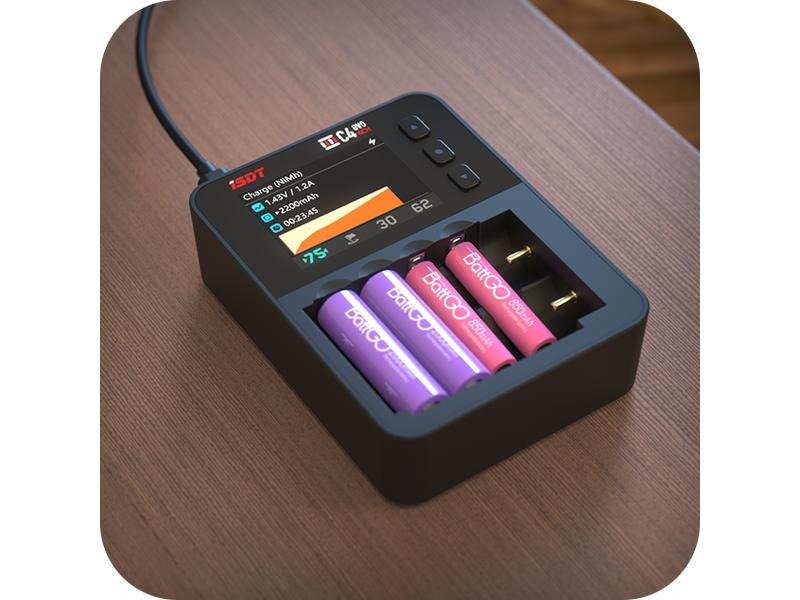 ISDT Ladegerät C4 EVO Smart AC Charger für Rundzellen