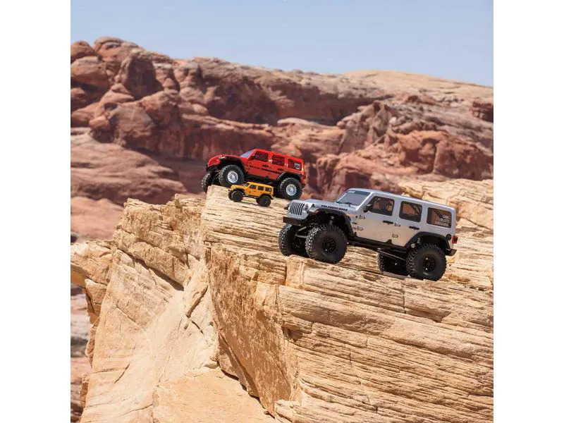 Axial Scale Crawler SCX6 Jeep Wrangler Rubicon JLU, Grau 1:6, ARTR