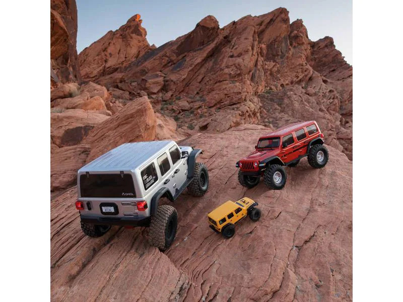 Axial Scale Crawler SCX6 Jeep Wrangler Rubicon JLU, Grau 1:6, ARTR