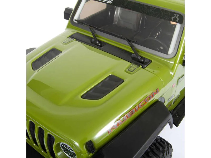 Axial Scale Crawler SCX6 Jeep Wrangler Rubicon JLU, Grün 1:6, ARTR