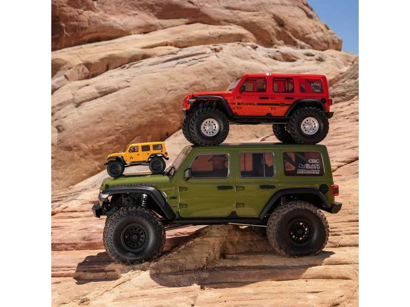 Axial Scale Crawler SCX6 Jeep Wrangler Rubicon JLU, Grün 1:6, ARTR