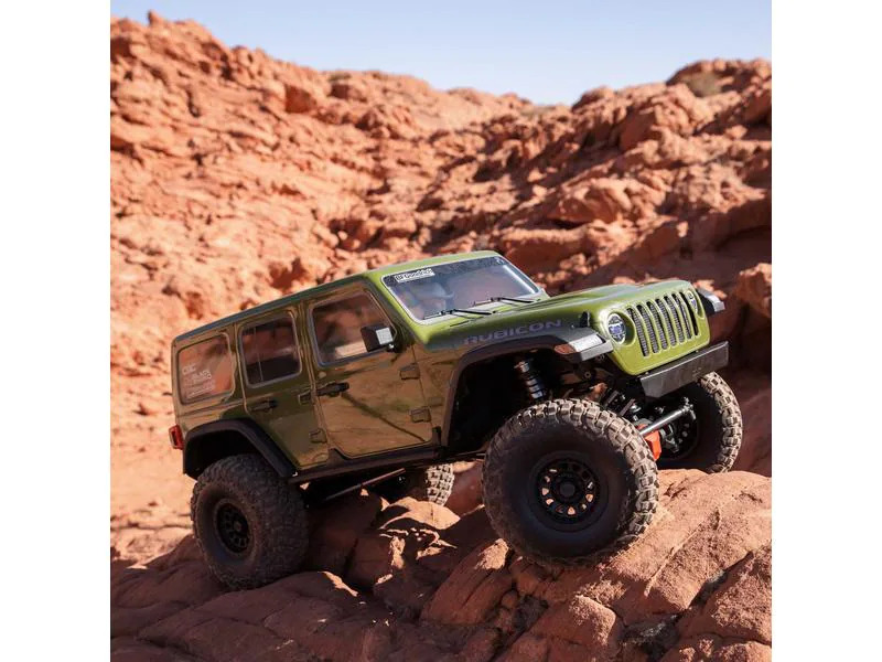Axial Scale Crawler SCX6 Jeep Wrangler Rubicon JLU, Grün 1:6, ARTR