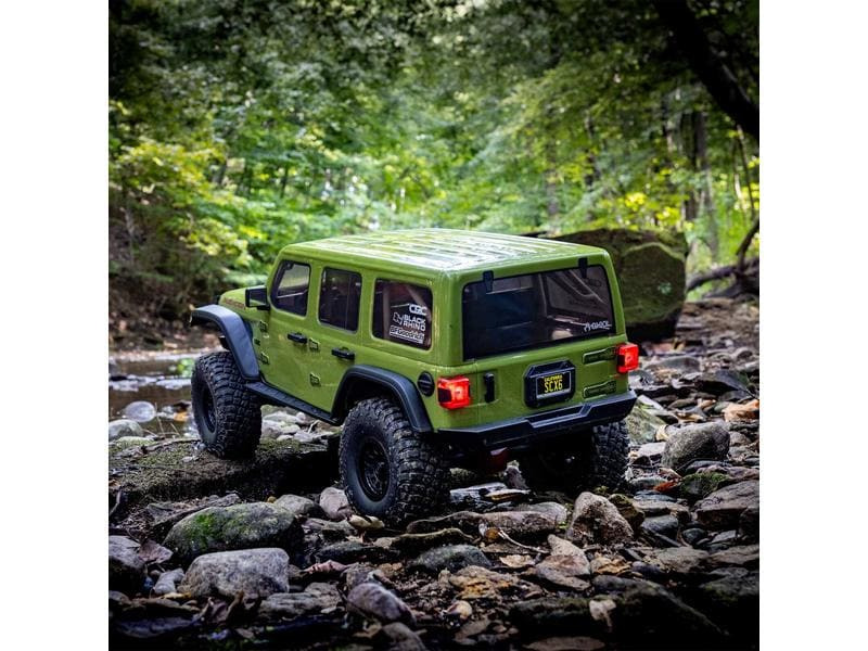 Axial Scale Crawler SCX6 Jeep Wrangler Rubicon JLU, Grün 1:6, ARTR