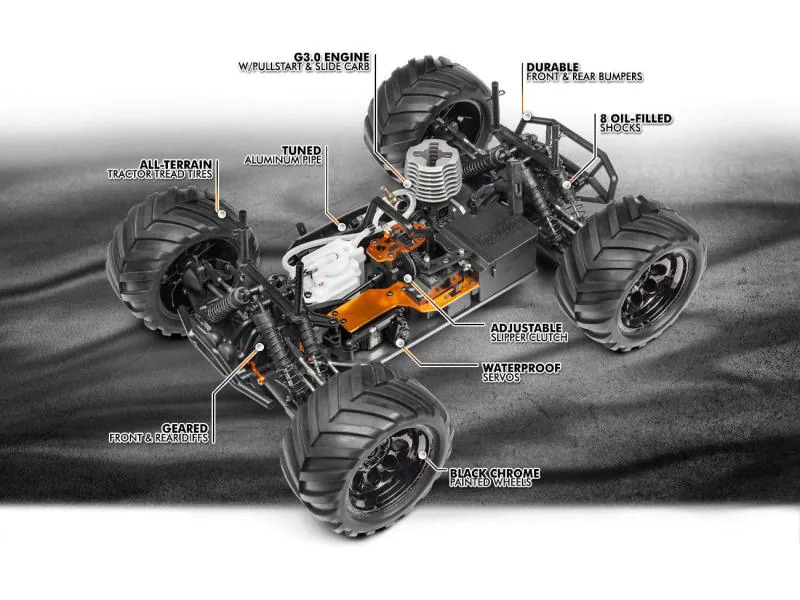 HPI Monster Truck Bullet MT 3.0 ARTR