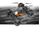 HPI Monster Truck Bullet MT 3.0 ARTR