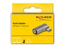 Delock Audio-Adapter USB-C-Stecker - 3.5 mm Klinke