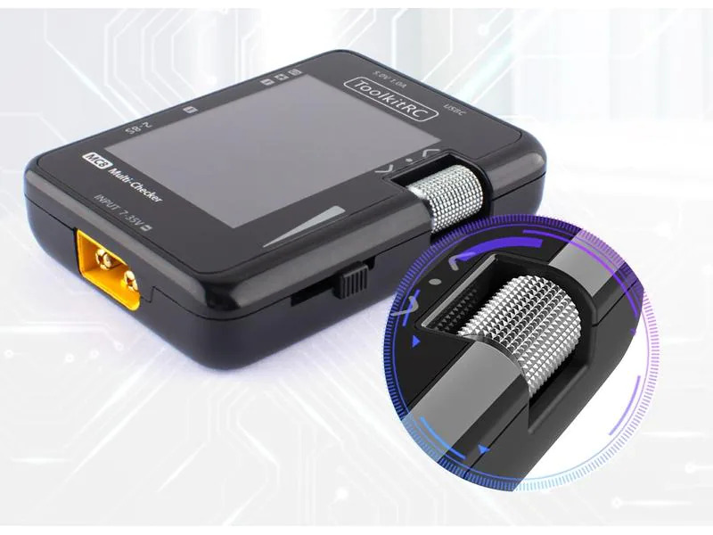 ToolkitRC Akkutester MC8 Multitool mit USB Ladefunktion