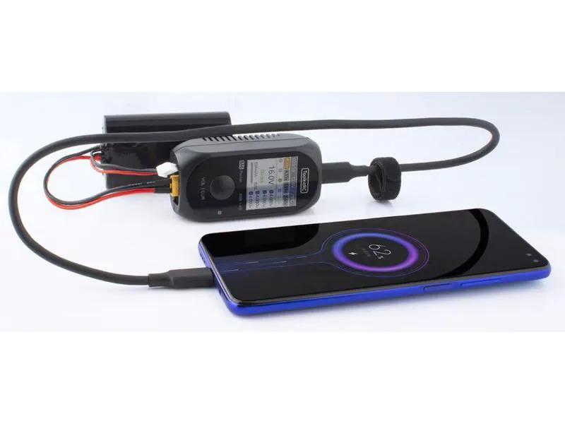 ToolkitRC Ladegerät M4 Pocket, DC, 80W, 1-4S