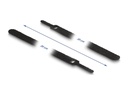 Delock Klettkabelbinder Schwarz 300 mm x 12 mm, 10 Stück