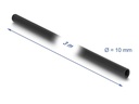 Delock PVC Isolierschlauch 3 m x 10 mm Schwarz
