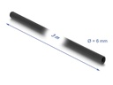 Delock PVC Isolierschlauch 3 m x 6 mm Schwarz