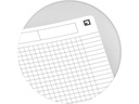 Oxford Notizbuch A5, kariert, Assortiert