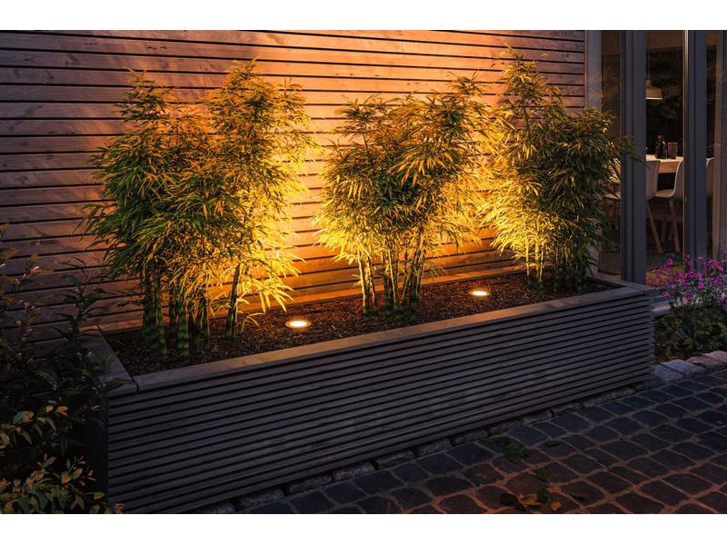 Paulmann Gartenspot Plug &amp; Shine, Einzelleuchte, 4.5W, 2200K, Schwarz