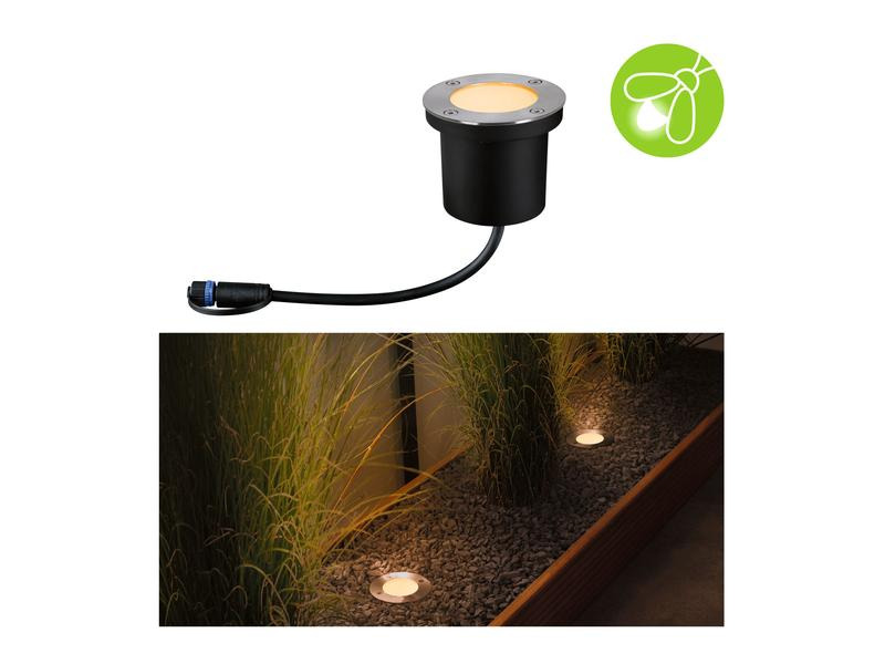 Paulmann Gartenspot Plug &amp; Shine, Einzelleuchte, 4.5W, 2200K, Schwarz