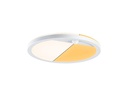 Paulmann Wandleuchte Lamina, Rund, 14W, 2200-3000K, PIR, Weiss