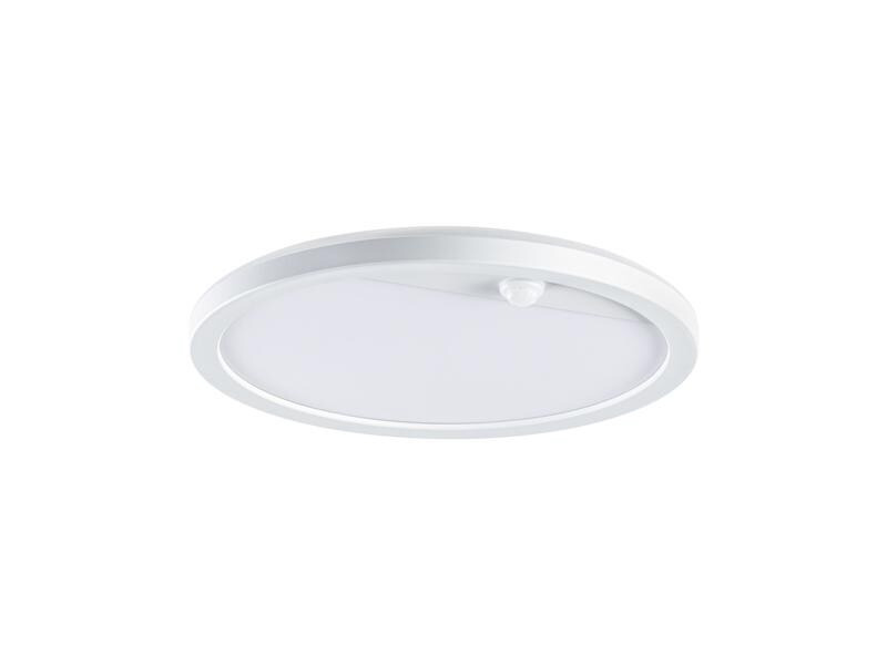 Paulmann Wandleuchte Lamina, Rund, 14W, 2200-3000K, PIR, Weiss