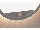 Paulmann Wandleuchte Lamina, Rund, 14W, 2200-3000K, PIR, Weiss