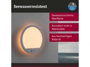 Paulmann Wandleuchte Lamina, Rund, 14W, 2200-3000K, PIR, Weiss