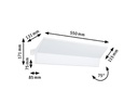 Paulmann Wandleuchte Stine, 17W, 2700-6500K, Weiss