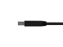 Tether Tools Kabel TetherPro USB-C zu USB 3.0 Male B, 4.6 m Schwarz