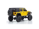 Kyosho Scale Crawler Mini-Z Jeep Wrangler Rubicon, Gelb 1:24, ARTR