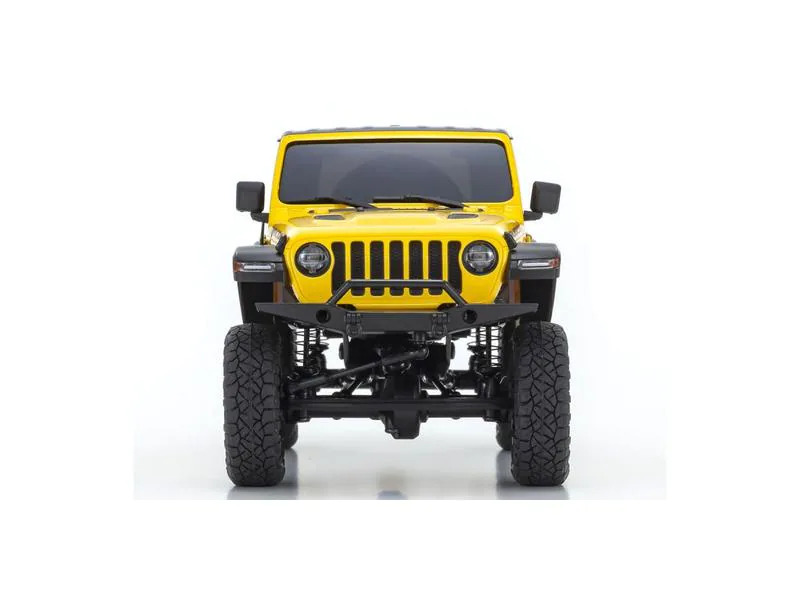 Kyosho Scale Crawler Mini-Z Jeep Wrangler Rubicon, Gelb 1:24, ARTR