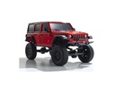 Kyosho Scale Crawler Mini-Z Jeep Wrangler Rubicon, Rot 1:24, ARTR