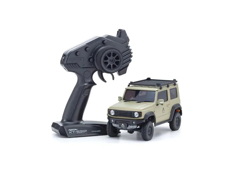 Kyosho Scale Crawler Mini-Z Suzuki Jimny Apio TS4, Khaki 1:18, ARTR