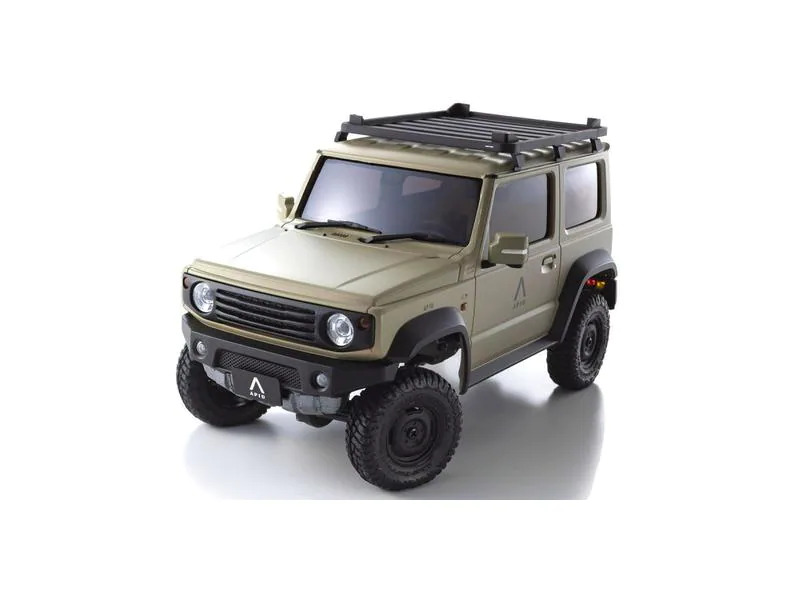 Kyosho Scale Crawler Mini-Z Suzuki Jimny Apio TS4, Khaki 1:18, ARTR
