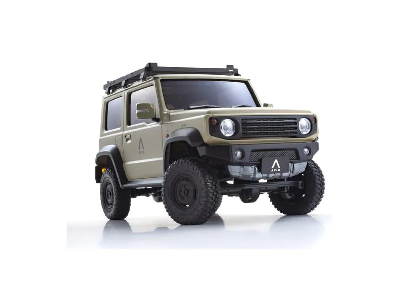 Kyosho Scale Crawler Mini-Z Suzuki Jimny Apio TS4, Khaki 1:18, ARTR
