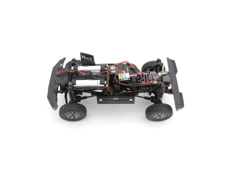 Kyosho Scale Crawler Mini-Z Suzuki Jimny Sierra, Schwarz 1:18, ARTR