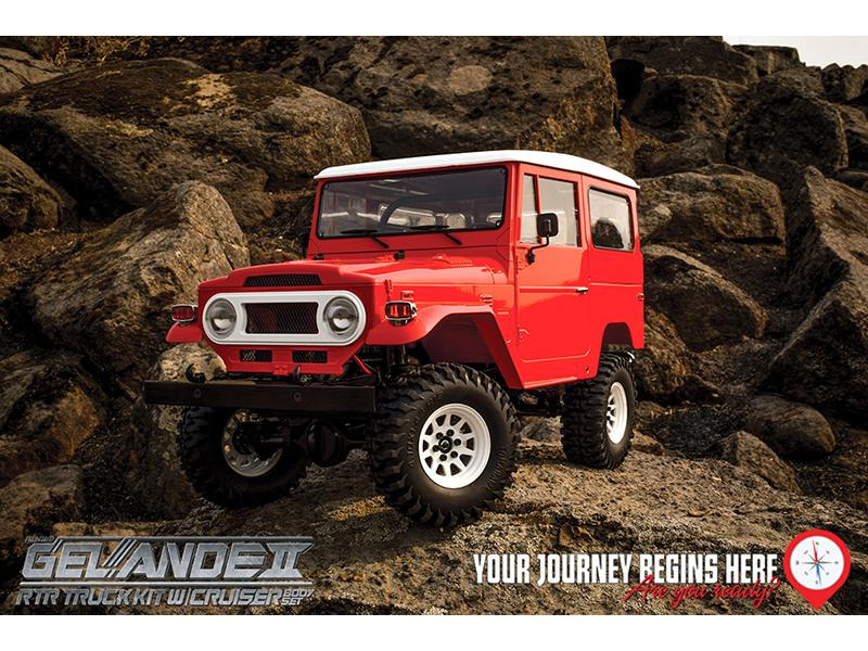 RC4WD Scale Crawler Gelände II Cruiser RTR, 1:10