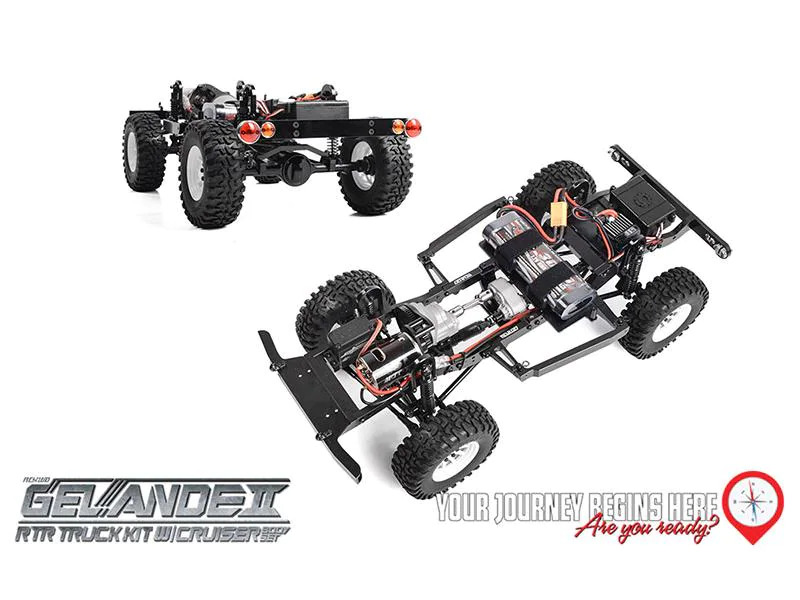 RC4WD Scale Crawler Gelände II Cruiser RTR, 1:10