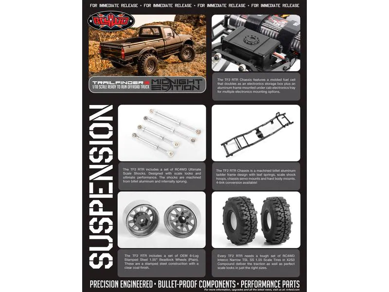 RC4WD Scale Crawler Trail Finder 2 Mojave II 1:10, RTR