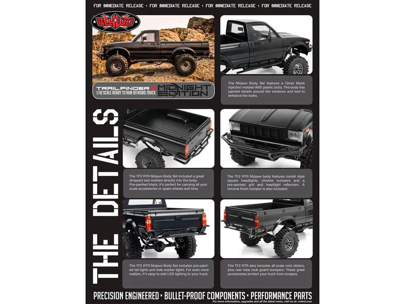 RC4WD Scale Crawler Trail Finder 2 Mojave II 1:10, RTR