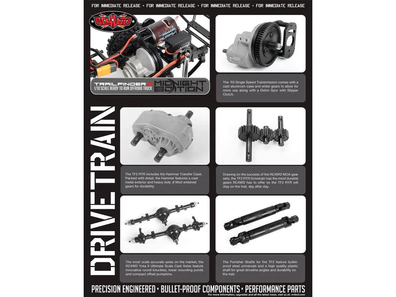RC4WD Scale Crawler Trail Finder 2 Mojave II 1:10, RTR