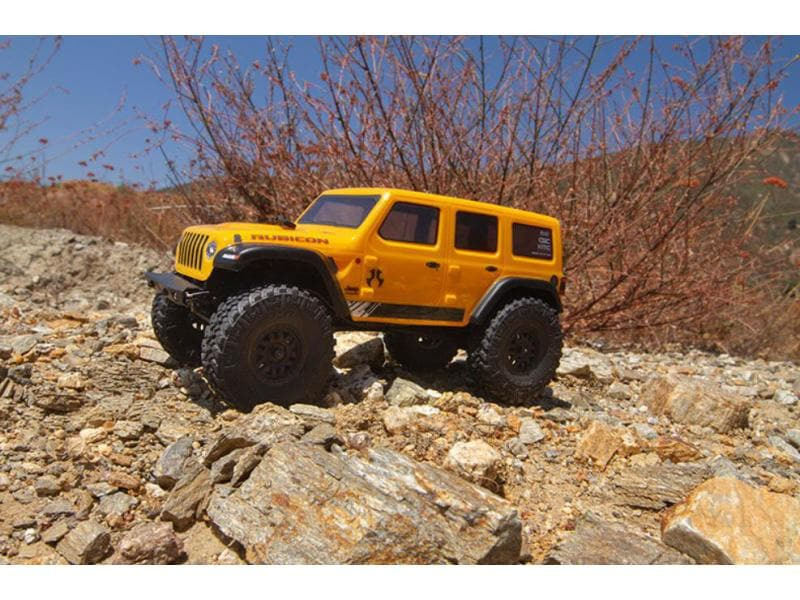 Axial Scale Crawler SCX24 2019 Jeep Wrangler JLU CRC RTR Gelb
