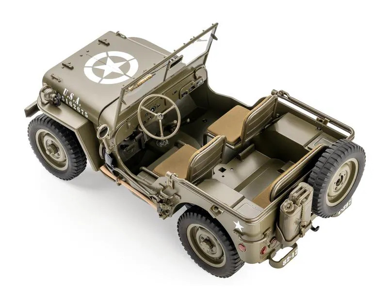 RocHobby Scale Crawler 1941 MB Willys Jeep, 4x4 RTR, 1:12