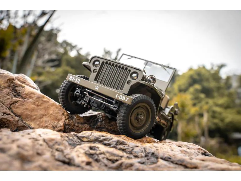 RocHobby Scale Crawler 1941 MB Willys Jeep, 4x4 RTR, 1:12