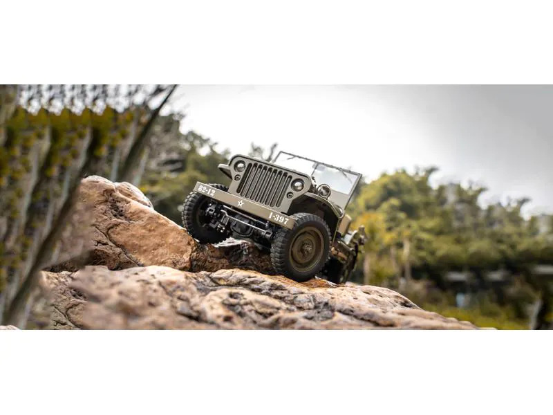 RocHobby Scale Crawler 1941 MB Willys Jeep, 4x4 RTR, 1:12