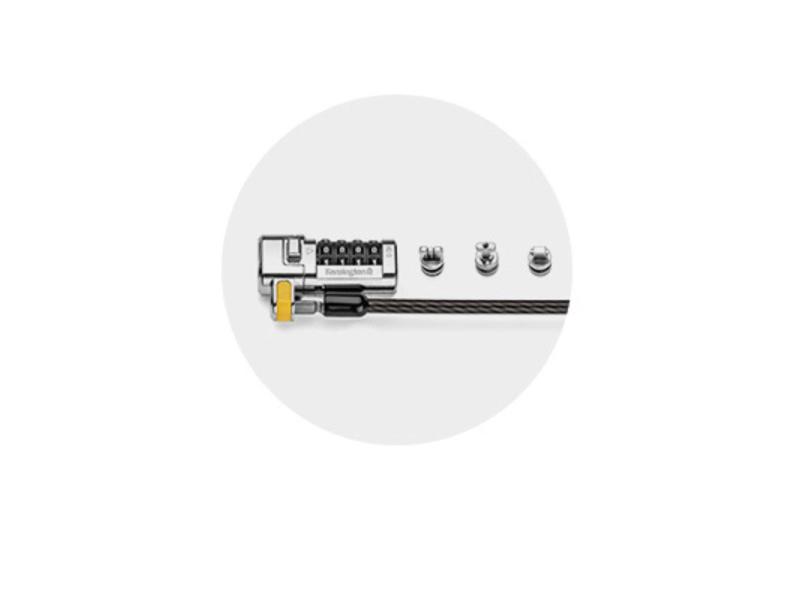 Kensington Sicherheitsschloss ClickSafe 3-in-1 Kombinationsschloss