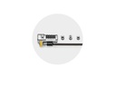 Kensington Sicherheitsschloss ClickSafe 3-in-1 Kombinationsschloss