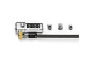 Kensington Sicherheitsschloss ClickSafe 3-in-1 Kombinationsschloss