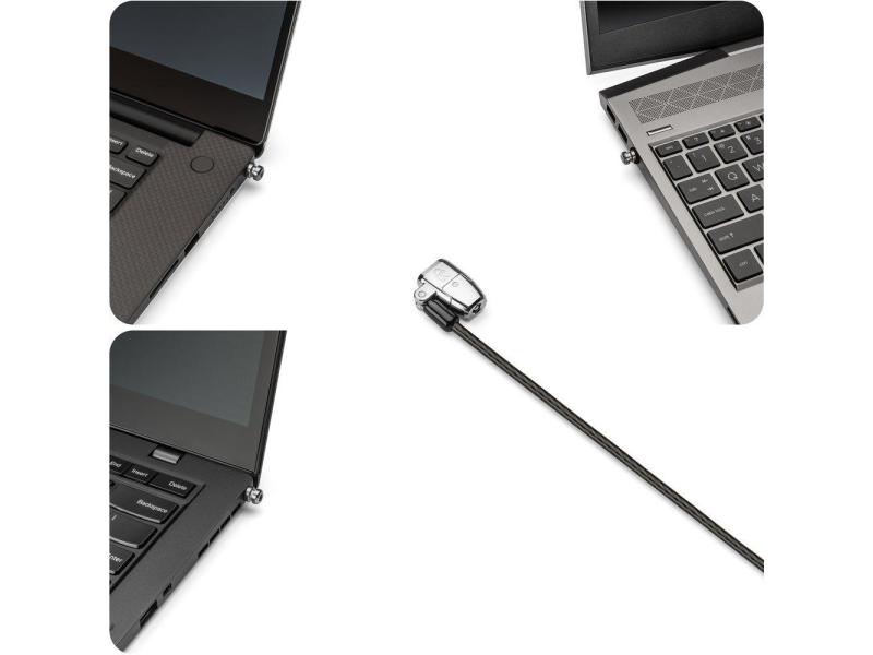 Kensington Sicherheitsschloss ClickSafe 2.0 3-in-1 Universal